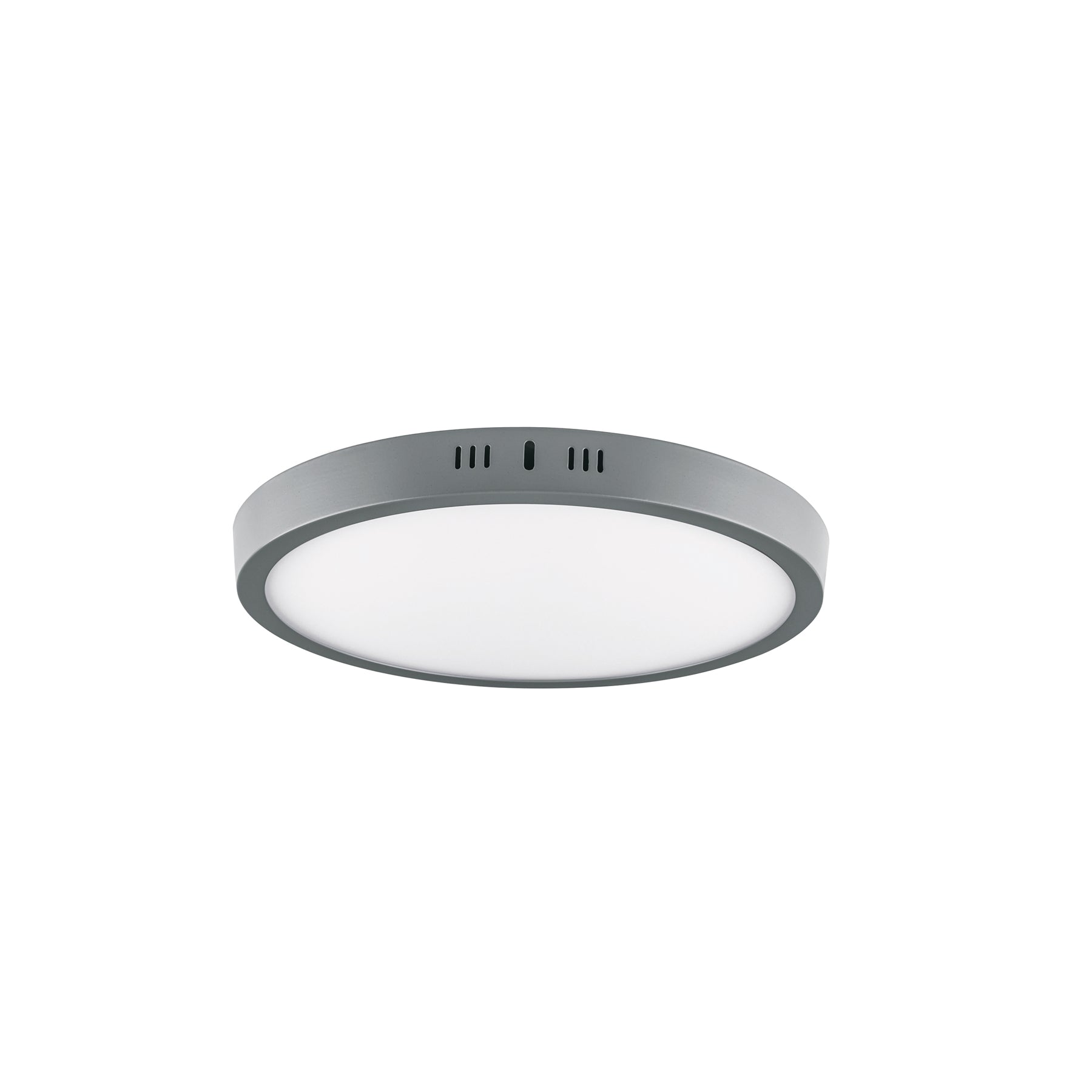 Luminario LED plafón 24W 6500K, redondo, gris, VOLTECK | PLA-217L | 47349
