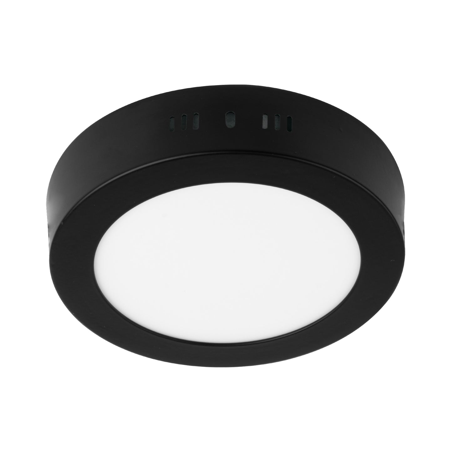 Luminario LED plafón 6W 6500K, redondo, negro, VOLTECK | PLA-223L | 47395
