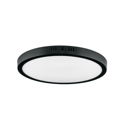 Luminario LED plafón 24W 6500K, redondo, negro, VOLTECK | PLA-229L | 47398