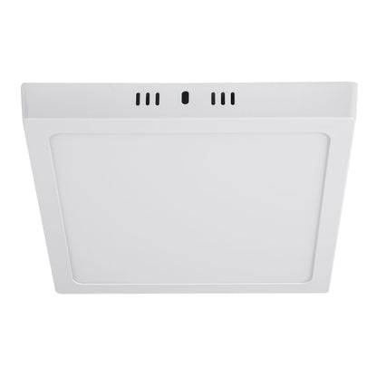 Luminario LED plafón 18W 6500K, cuadrado, blanco, VOLTECK | PLA-212L | 47444