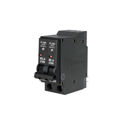 Interruptor de 2 polos 40A, enchufable, VOLTECK | IT-240 | 47511