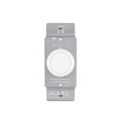 Atenuador de luz giratorio, Standard, blanco, Volteck | DIM-SB | 47723