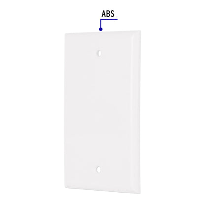 Placa de ABS ciega, Standard, blanco, Volteck | PPCI-SB | 47724