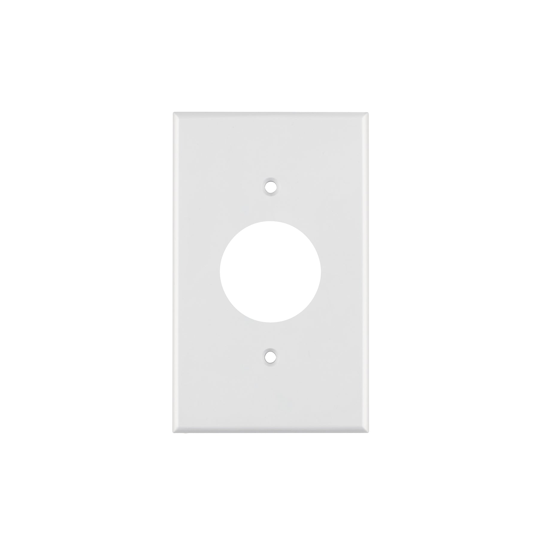 Placa de ABS para contacto redondo, Standard, blanco | PPSE-SB | 47725