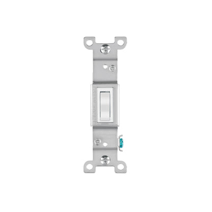 Interruptor vertical de palanca, Standard, blanco, Volteck | APSE-SB | 47727