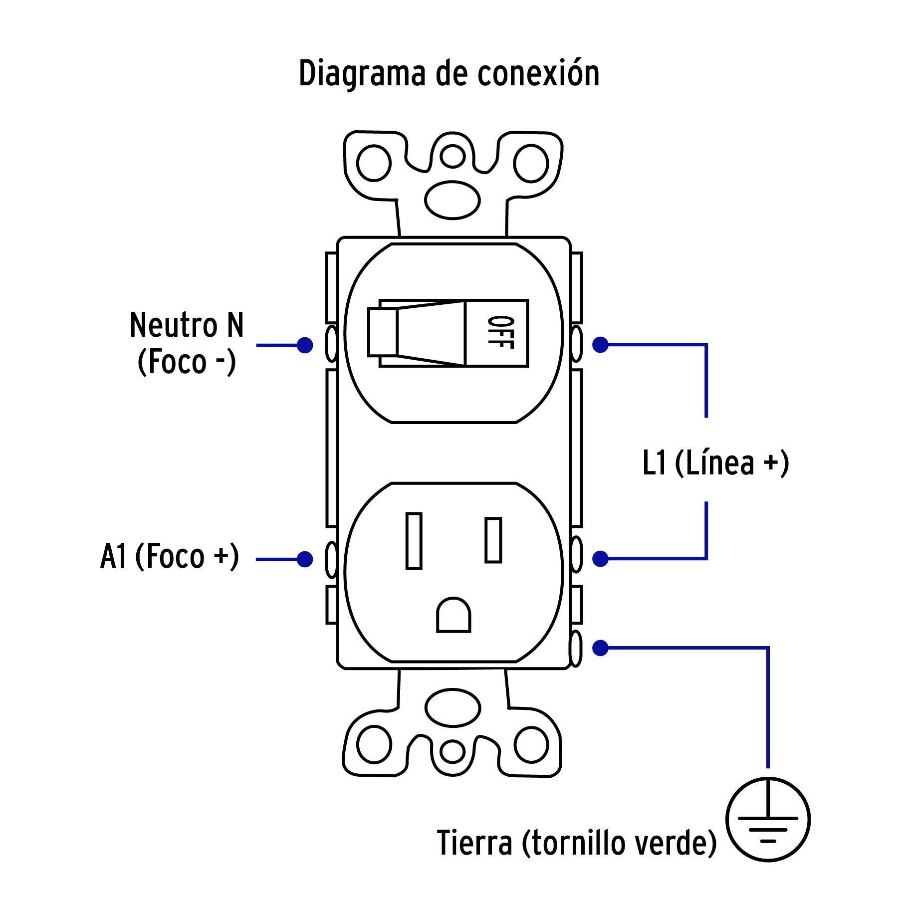 Interruptor de palanca con contacto, Standard, blanco | COAP-SB | 47728