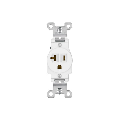 Contacto sencillo, 2 polos 3 hilos, 20 A, Standard, blanco | COSE-MSB | 47730