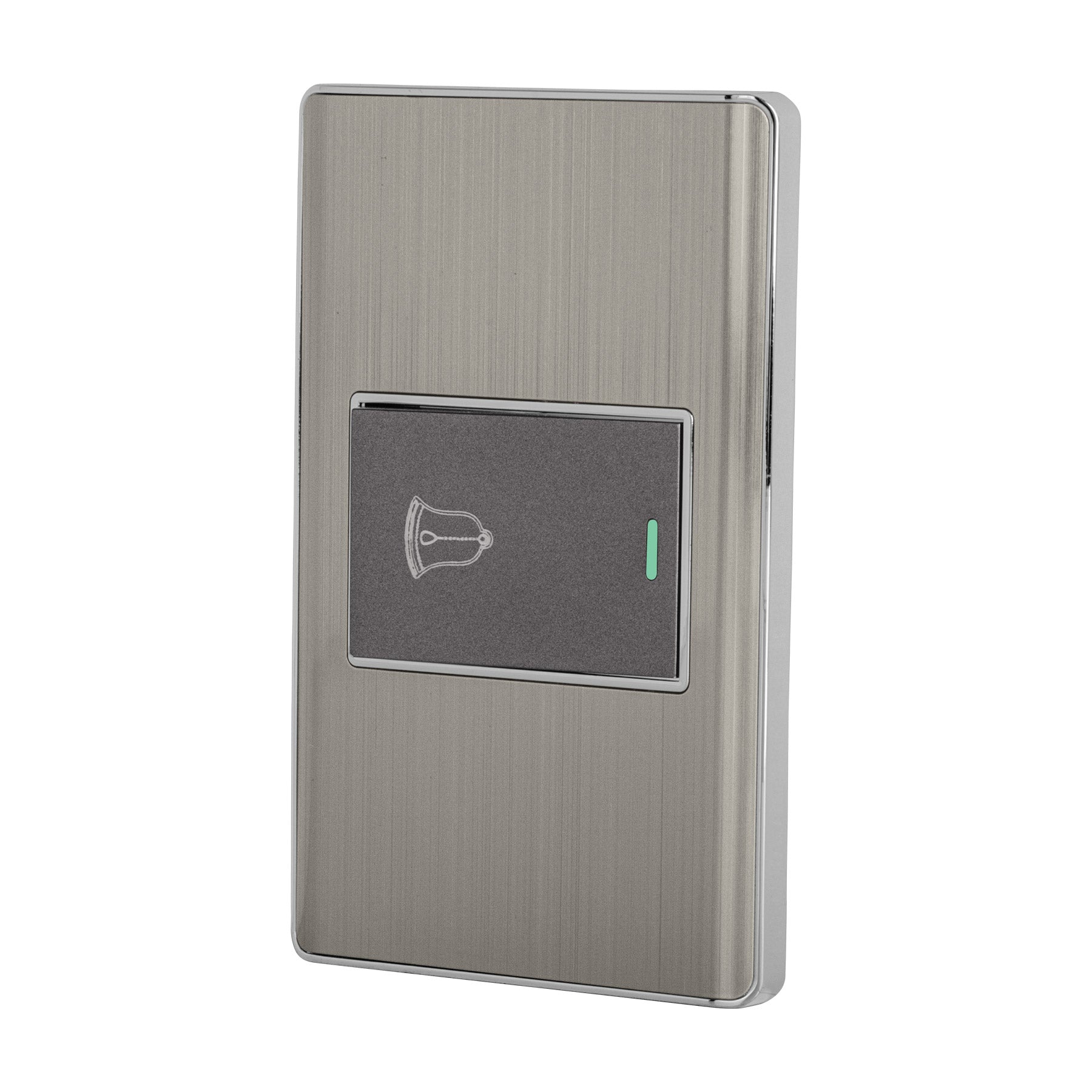 Placa armada acero 1 interruptor de timbre 1.5 mód, Lisboa | PA-TI-LA | 47843