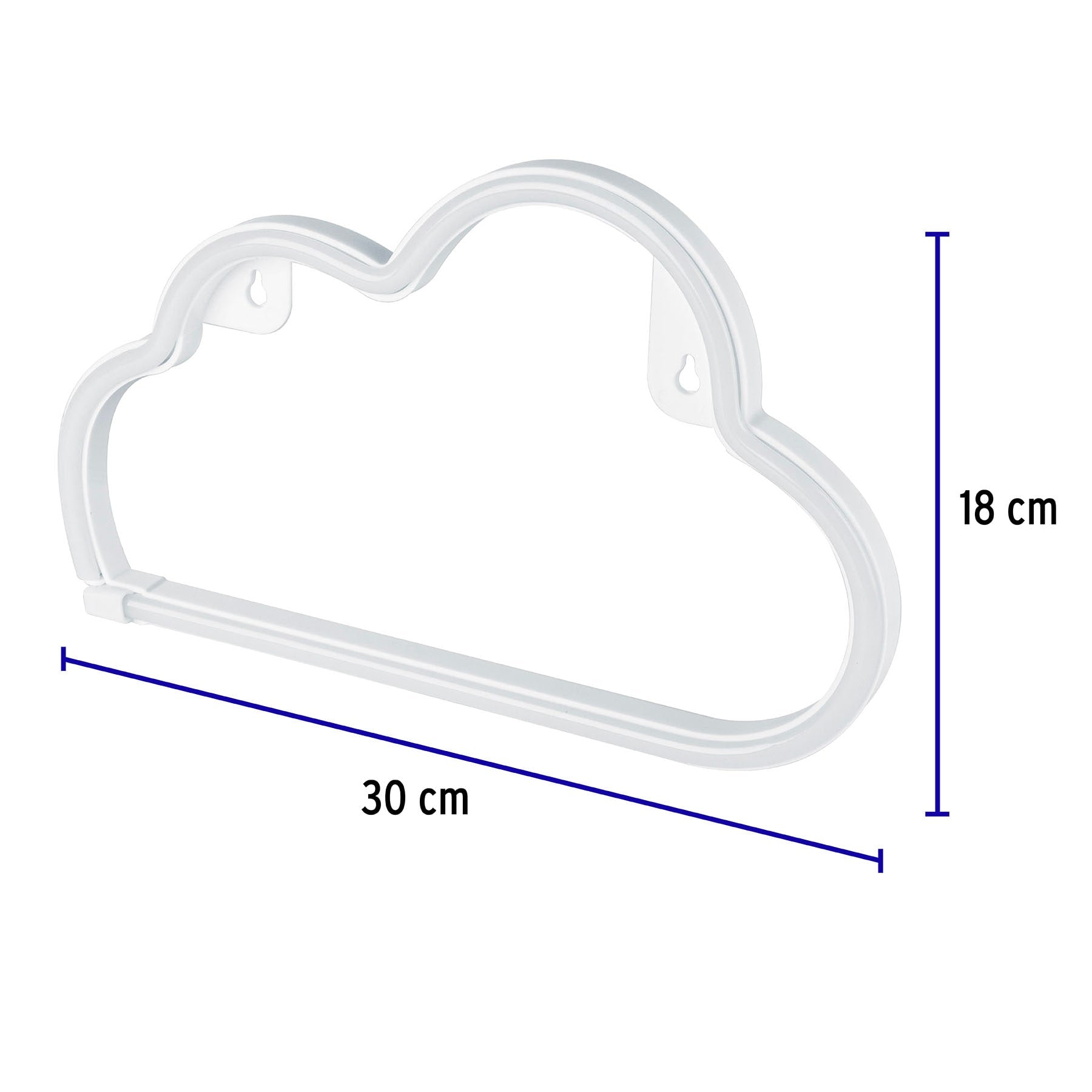 Luz de noche de LED nube neón, Volteck | LUZ-NN | 47868