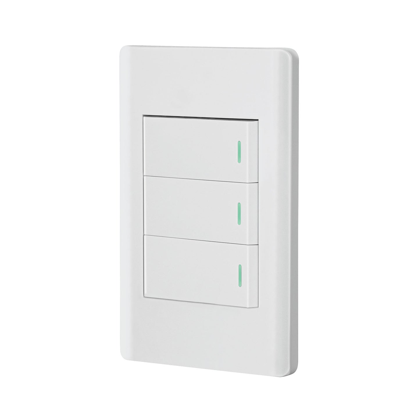 Placa armada blanca 2 interruptores 1 de 3 vías 1 mód, Lisbo | PA-APTR-ELB | 47957
