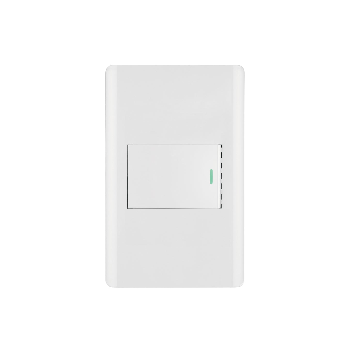 Placa armada blanca 1 interruptor 1.5 módulos, Lisboa | PA-APSE15-LB | 47958