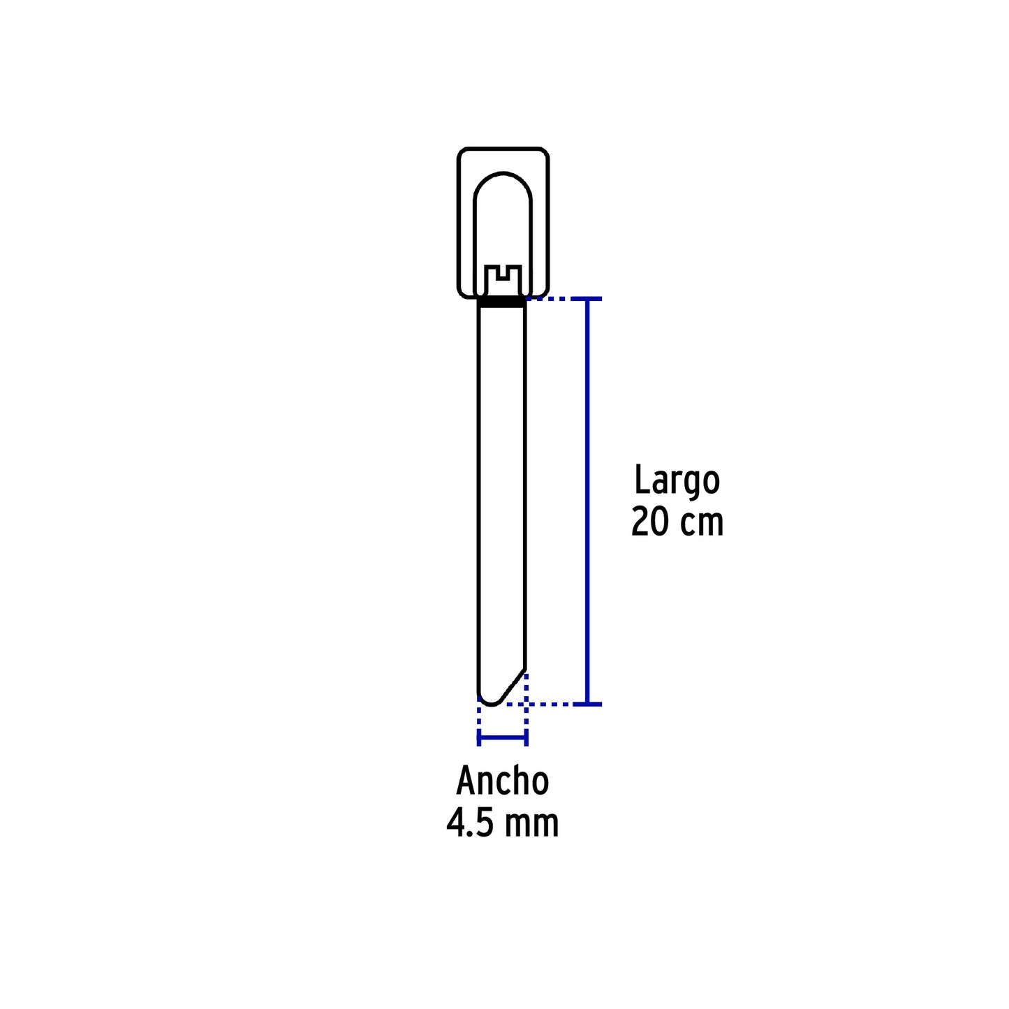 Bolsa con 10 cinchos de 20 cm,acero inoxidable,99 lb,VOLTECK | CINM-20020 | 48039
