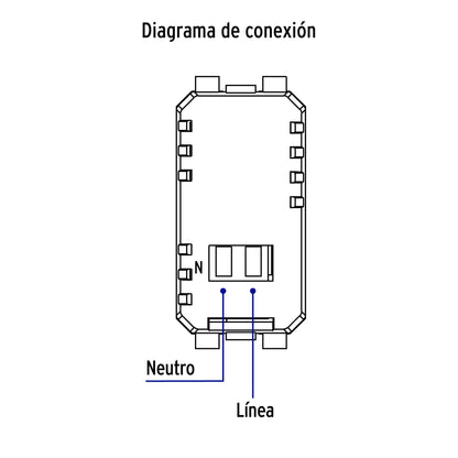 Módulo puerto USB, línea Italiana, color blanco, Volteck | CUSB-IB | 48109