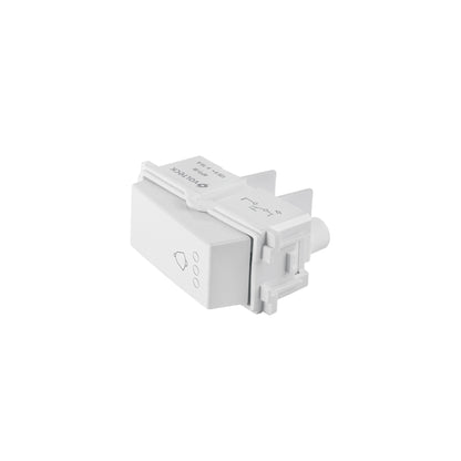 Interruptor para timbre, línea Italiana, color blanco | APTI-IB | 48139