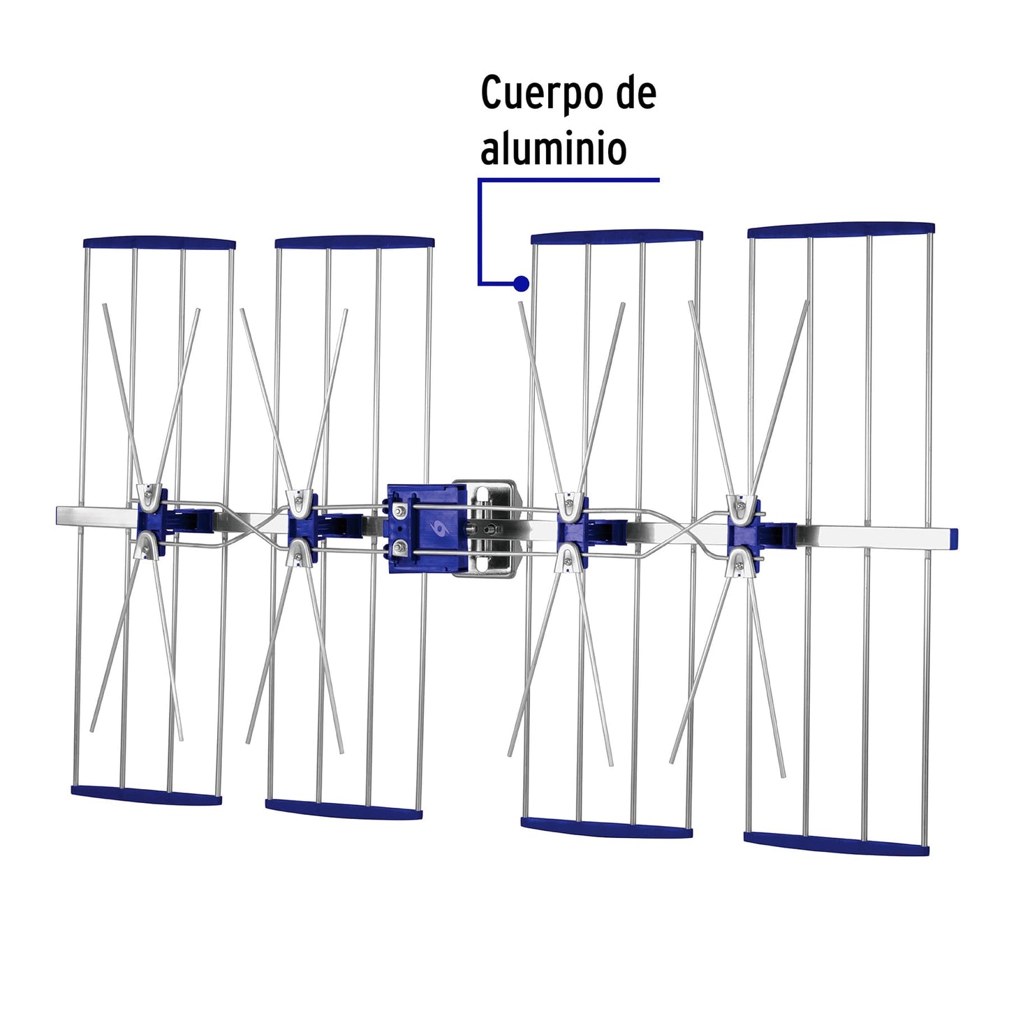 Antena aérea para TV HD, 32 elementos, Volteck | ANAE-32 | 48169