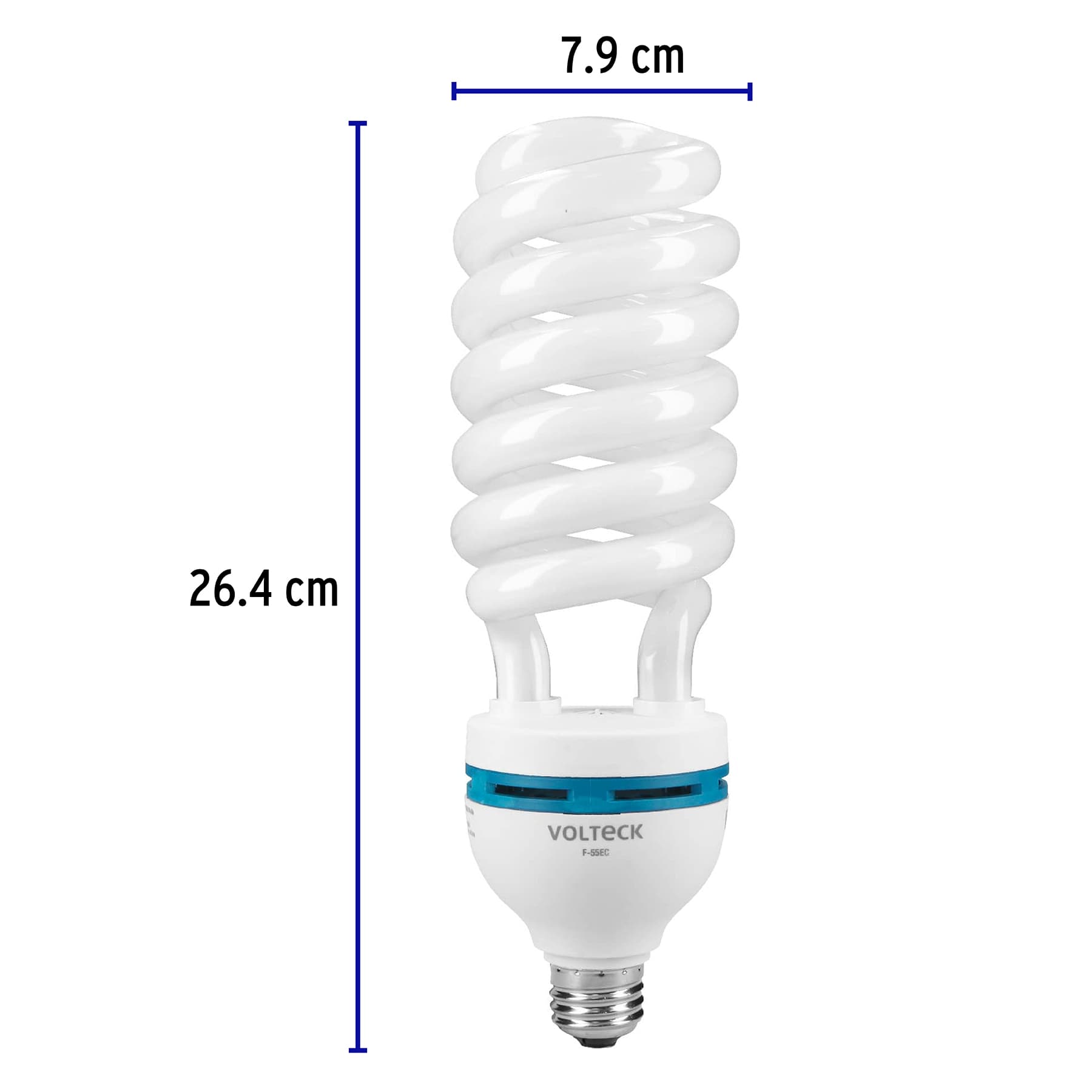 Lámpara espiral T5 55 W alta potencia luz de día, caja | F-55EC | 48216