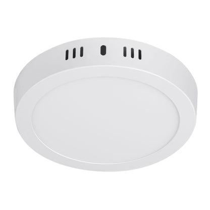 Luminario LED plafón 12W 3000K, redondo, blanco, VOLTECK | PLA-205LC | 48257