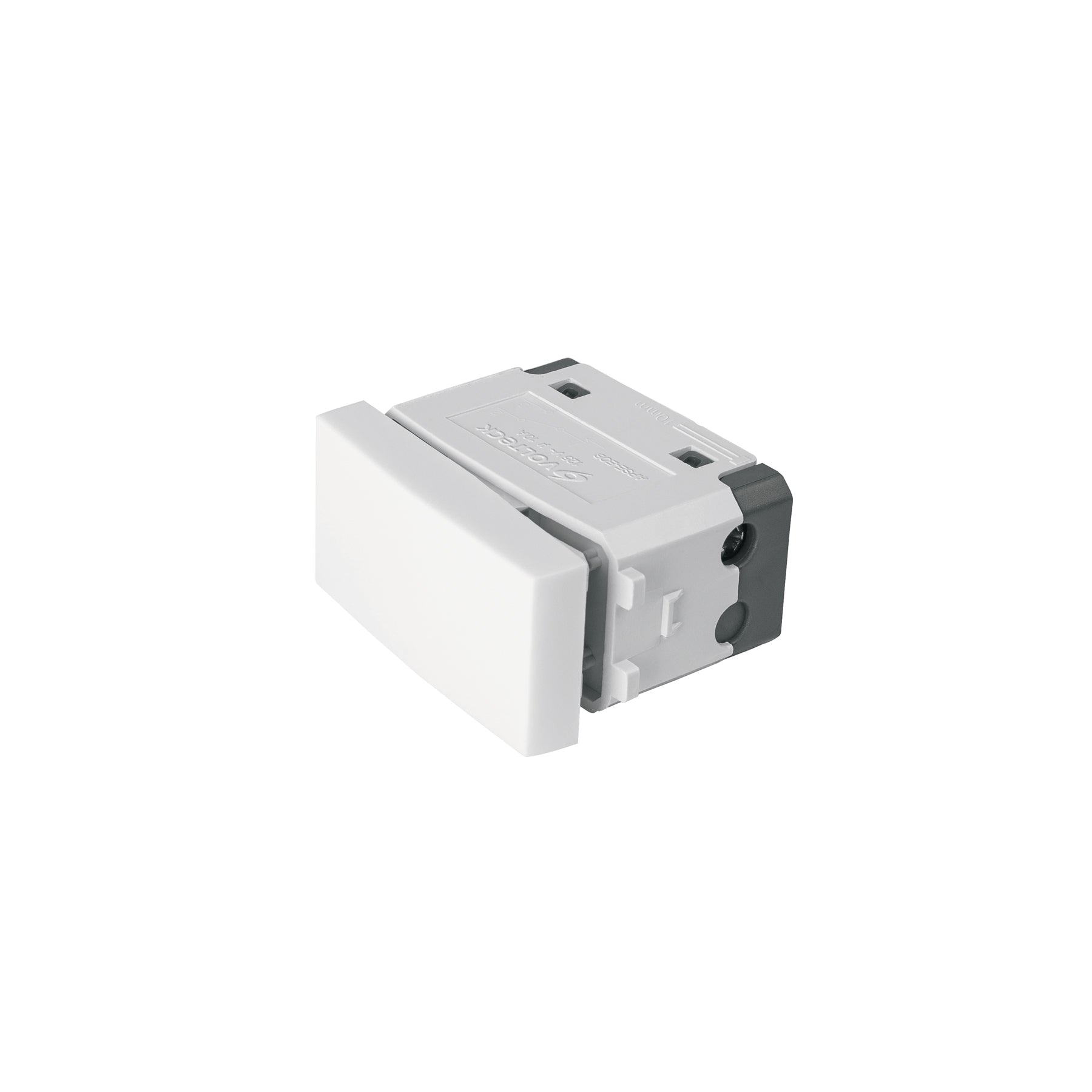 Interruptor de 3 vías, línea Oslo, color blanco, Volteck | APSE-EOB | 48321