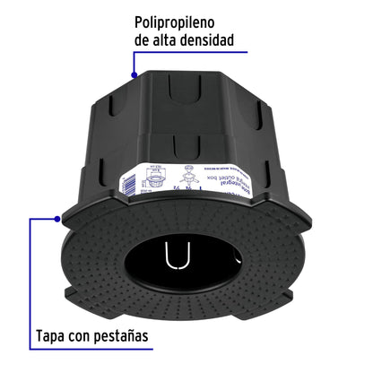 Bote integral de 12 cm, aro interno de 8 cm, Volteck | BOIN-1208 | 48370