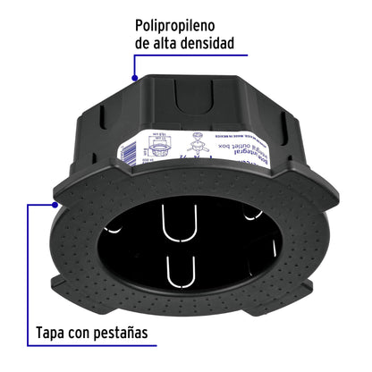 Bote integral de 8 cm, aro interno de 11 cm, Volteck | BOIN-811 | 48373