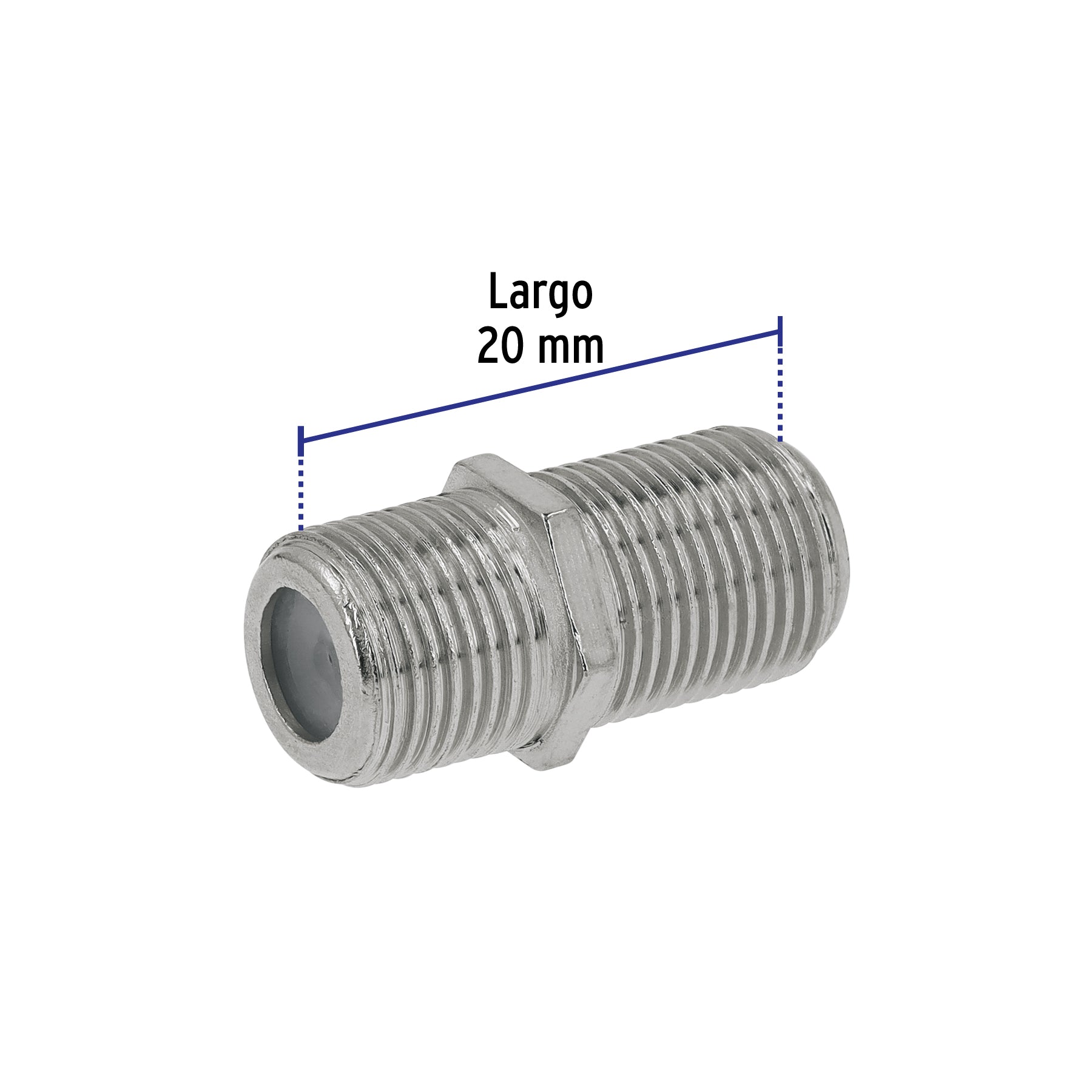 Bolsa con 4 conectores coaxiales RG 59 para conector macho | COCO-59B | 48483