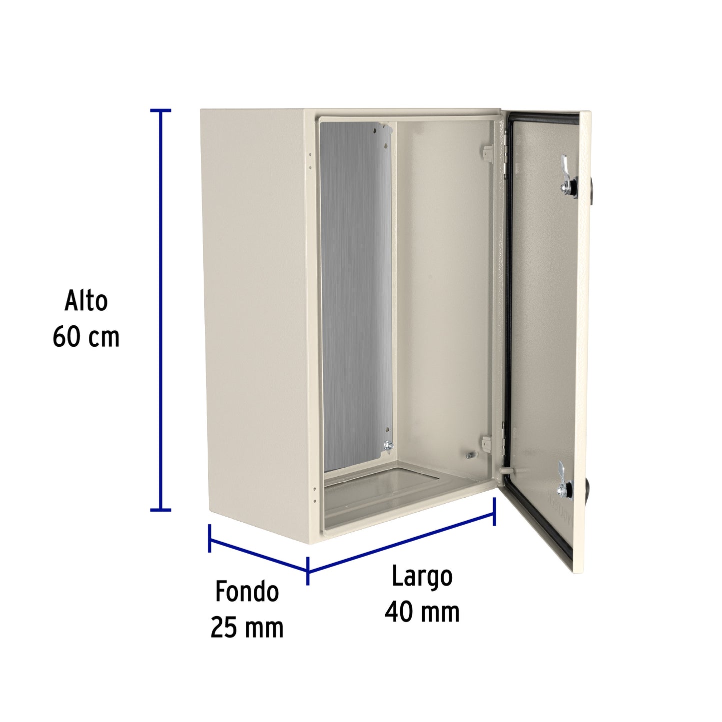 Gabinete metálico, 600 x 400 mm, VOLTECK | GAME-6040 | 49128