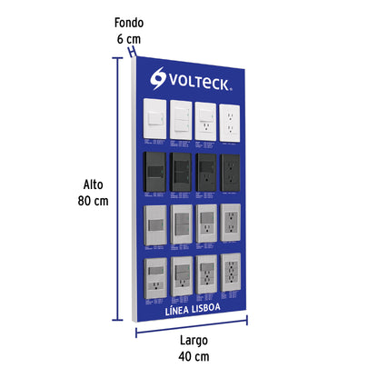 Exhibidor línea Lisboa, Volteck | EX-LB-VK | 56019