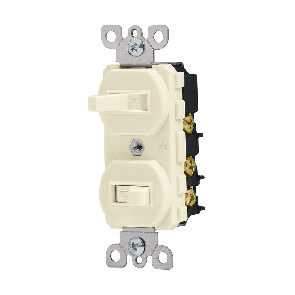 APDO-S | Interruptor dúplex de palanca, Standard, marfil, Volteck