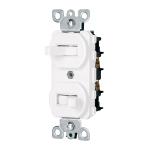 APDO-SB | Interruptor dúplex de palanca, Standard, blanco, Volteck