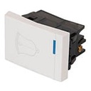 APTI15-EB | Interruptor para timbre, 1.5 módulos, línea Española, blanco