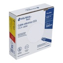 CCA-14R | Rollo de 100 metros de cable THW CCA 14 AWG rojo, Basic