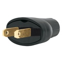 CL-H | 2 Clavijas de PVC, Volteck