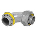 CLQ-1C | Conector curvo de 1' para tubo liquid tight, Volteck