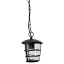 COL-103S | Arbotante moderno colgante negro, lámpara no incluida