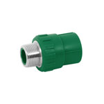 CV-612 | Adaptador PPR 3/4' macho con inserto metálico, Foset