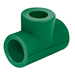 CV-721 | Tee reducida de PPR 3/4' x 1/2' x 1/2', Foset