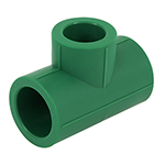 CV-722 | Tee reducida de PPR 3/4' x 3/4' x 1/2', Foset