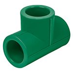 CV-762 | Tee sencilla de PPR 3/4', Foset
