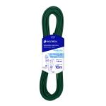 ED-10V | Extensión eléctrica doméstica 10 m verde con clavija plana