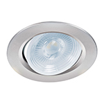 EMP-105L | Luminario de LED 5 W empotrar redondo cromo spot dirigible
