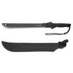 MACH-18X | Machete doble filo 18' cacha bimaterial, con funda, Truper