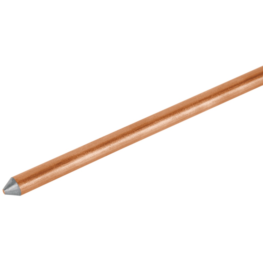 VT-15 | Varilla de 1.5 m, acero revestido de cobre, de 1/2' Volteck