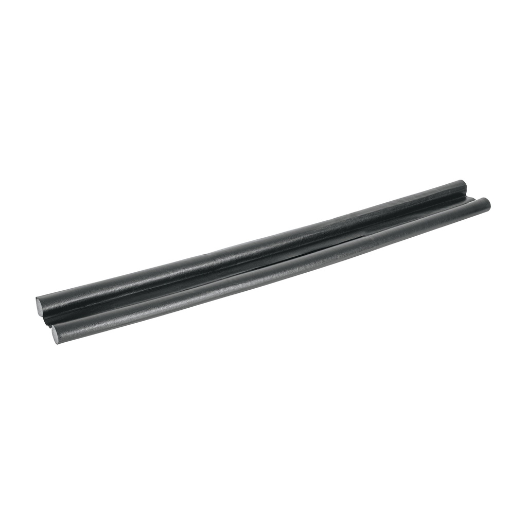 GUPO-102 | Guardapolvo con funda 100 cm, negro, Hermex