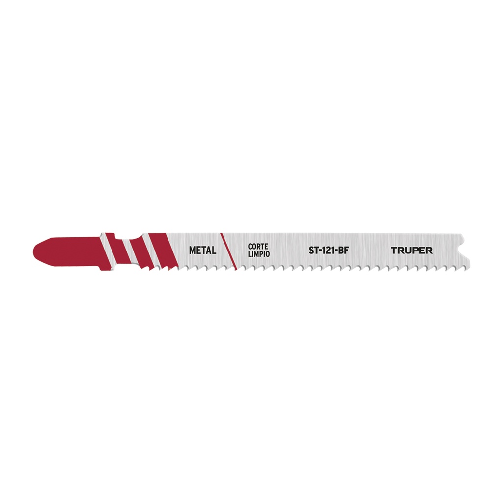 ST-121-BF | Blíster 5 seguetas T, 12 DPP BIM, corte recto rápido/metal