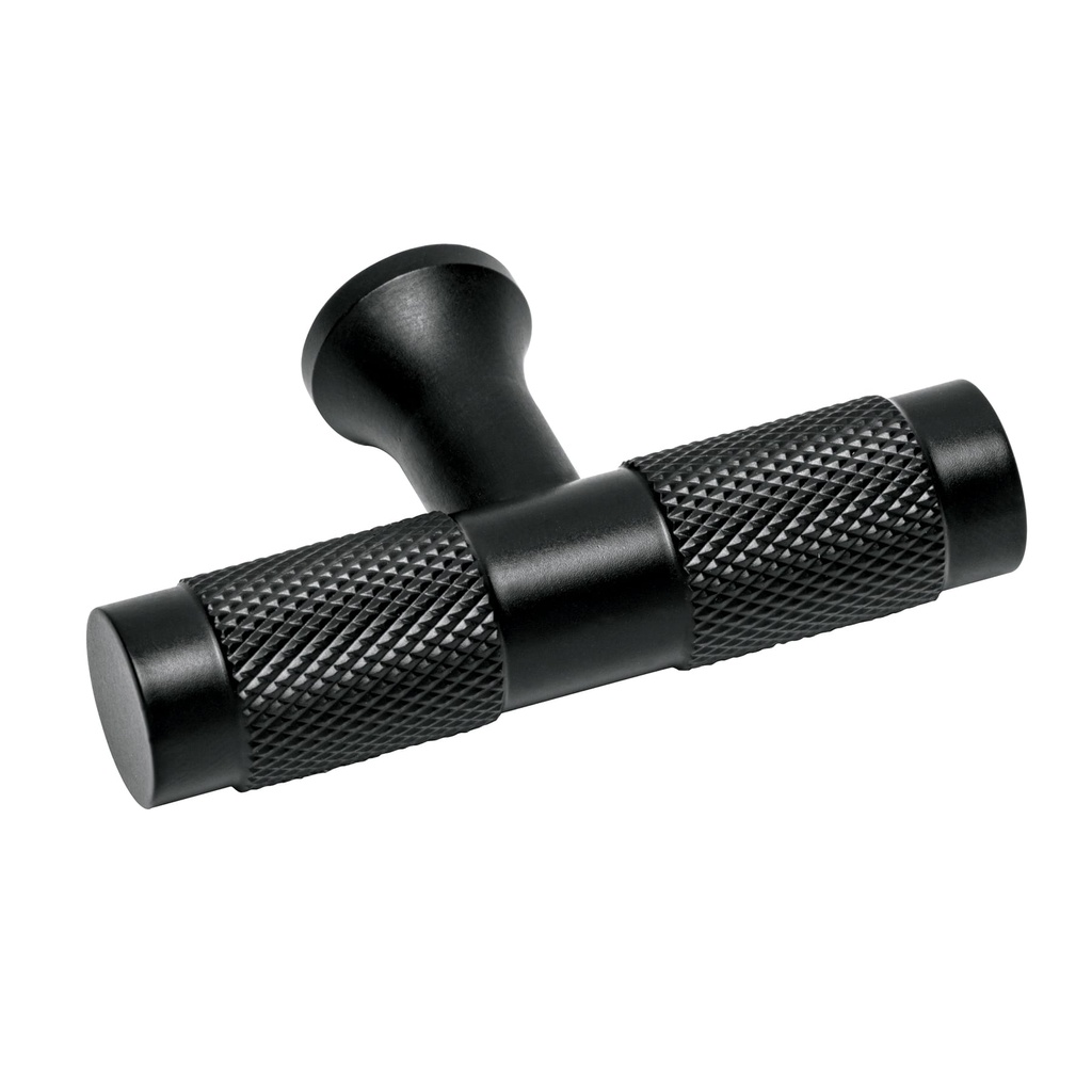 PER-136 | Perilla metálica estilo 'Segovia', negro, Hermex