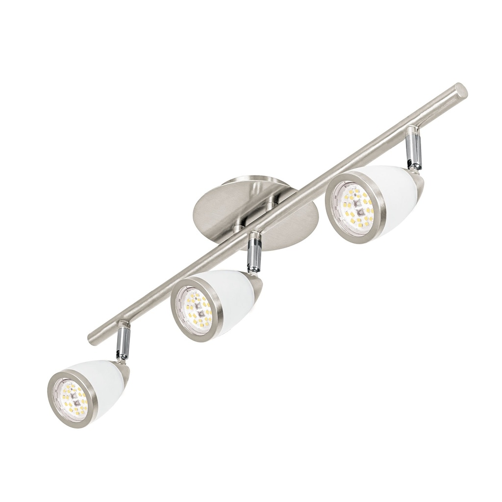 SOB-313S | Luminario de sobreponer 3 spots base GU10, Verona, Volteck