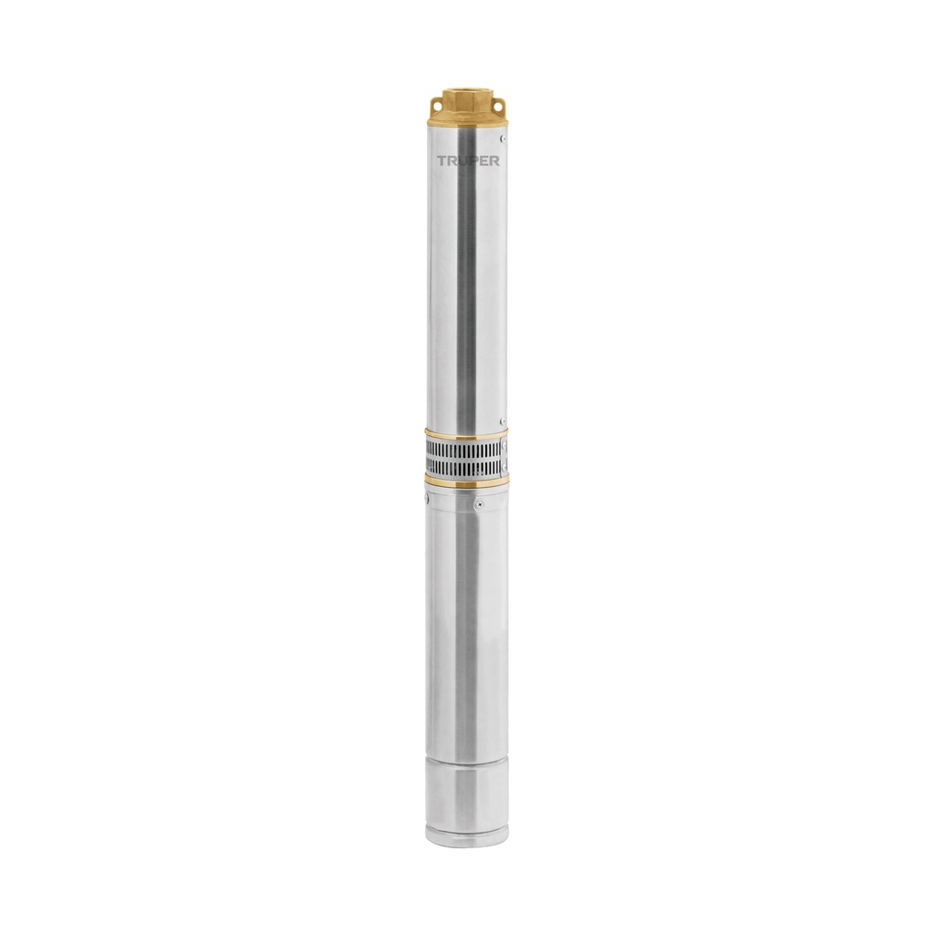 BOS-1-1/2LM-2 | Bomba sumergible, tipo bala, 1-1/2HP, a/limpia, 220V, Truper
