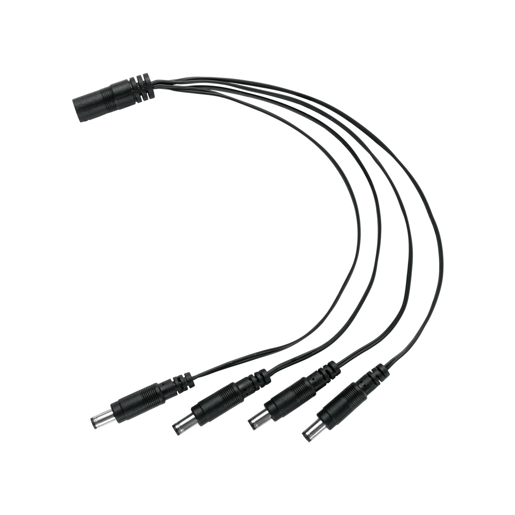 CTV-14CP | Cable Divisor de Energía tipo Pulpo 1 a 4 para CCTV, Volteck