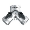 AD-2 | Conector 'Y' 3/4' metálico para manguera, Truper