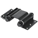 BID-306 | Bisagra de doble acción 3' acero negro, Hermex